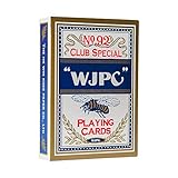 Acelion Playing Cards Standard 54pcs Index Poker Playing Cards for with Waterproof Black Plastic or Paper (Blue or Red Paper Cardistry Playing Cards, 2.48'' x 3.465'')