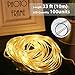 Sanniu 33ft USB Powered LED String Lights, Waterproof Outdoor & Indoor Mini Decorative Copper Wire Starry Fairy Rope Lights for Bedroom, Christmas, Parties, Wedding, Centerpiece. (10m/33ft Warm White)