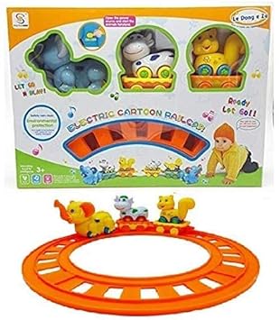 Barodians Chu Chu Train for Kids with Big Track with Light and Sound