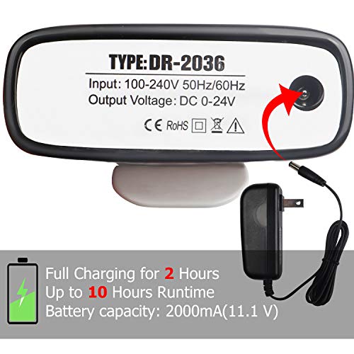 Nail Drill Machine 30000RPM - Ejiubas Nail Drill for Acrylic Gel Nails Portable Electric EFile Nail File Manicure Pedicure Tool Polishing Cuticle Remover Salong Home Use - Thumbnail 3