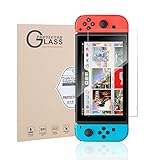 Alucky Nintendo Switch Screen Protector Tempered Glass Film(Pack of 2)