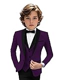 Tuxedo Suits for Boys 3 Pieces Slim Fit Boys Formal