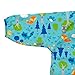 green sprouts Easy-wear Long Sleeve Bib | Full, waterproof protection from mealtime to playtime | Flip-pocket easily catches stray food, Soft & comfortable material, Available in 12-24 mo & 2T-4T