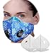 CFORWARD Dustproof Mask Activated Carbon Filtration Exhaust Gas Anti Pollen Allergy PM2.5 Face Mask for Running Cycling and Other Outdoor Activities