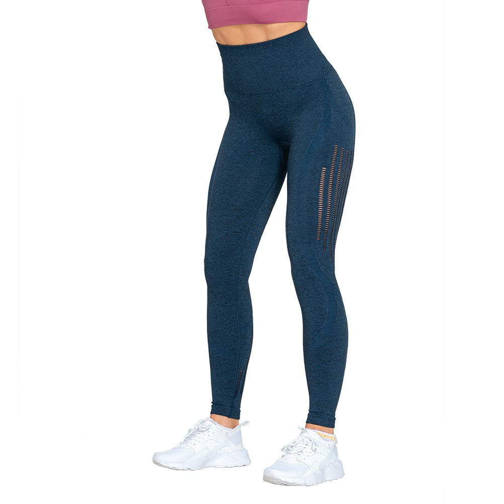 NanaDay Seamless Yoga Pants High Waist Squat Proof Leggings Butt Lift