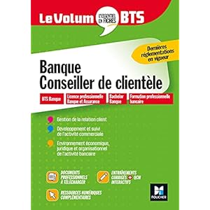 Le Volum’ BTS – Banque, Conseiller de clientèle – Révision et entraînement