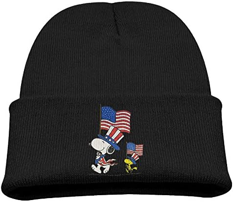 Woodstock With Flag Osu Snoopy Acrylic Watch Hat For Infant
