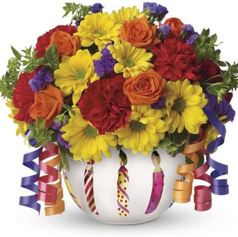 Teleflora Birthday Celebration Bowl