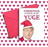 Funny Christmas Card, Holiday Card, Donald Trump, Funny Christmas Gift
