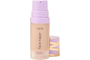 tarte face tape foundation – Full-Coverage Matte Finish Foundation with Snow Mushroom & Hyaluronic Acid for Hydration, Waterproof, Vegan & Cruelty-Free