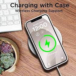 COFFKER for iPhone 12 Pro Max Case, [2X Camera