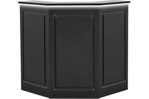 DIR Reception Area Counter Receptionist Desk Lobby Check-in Desk with LED Lights Valencia