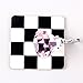 BQAN 1 Set Nail Tips Practice Stand Magnetic Stuck Crystal Holder Chessboard Design