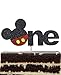 Mickey Mouse Inspired One Year Cake Topper Boys Smash Cake First Birthday Topper