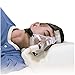MARS WELLNESS Premium Pillow for Cpap Side and Stomach Sleepers - Comfort Memory Foam with Free Cover