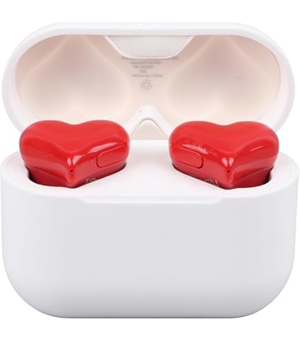Amazon.com: Jectse Earbuds, Heart Shaped Bluetooth Headphones