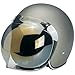 Biltwell Smoke Tint Bubble Shield (Gold Mirror, One Size)