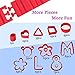 8PCS Silicone Cake Mold Magic Baking Snake-DIY Bundt Cake Tool Nonstick Flexible Reusable Create Any Shape of Cake,Bread, Pizza,Pastry,Muffin