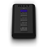 NZXT Internal USB Hub 3 - AC-IUSBH-M3 - 4 Internal USB 2.0 Ports - 3M Dual Lock Tapes - Magnetic Body - Plug and Play