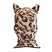 JIUSY 3D Cute Animal Ears Face Mask Windproof Breathable Balaclava for Skiing Cycling Motorcycle Snowboard Skateboard Hiking Fishing Halloween Party BB-G-02