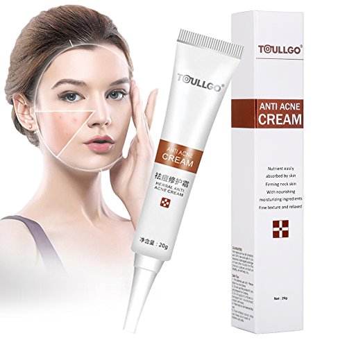 Anti Acne Cream, Acne Cleaning Cream, Face Repair Cream Anti Acne Treatment, Effective Face Skin Care Removal Cream Acne Spots Scar Blemish Treatment, 20g