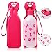 Anpetbest Dog Water Bottle 325ML/11oz Foldable Dog Water Dispneser BPA Free Plastic Squeeze Portable Travel Water Bottle Bowl for Daily Walks, Hiking, Camping and on The Go (325ML)