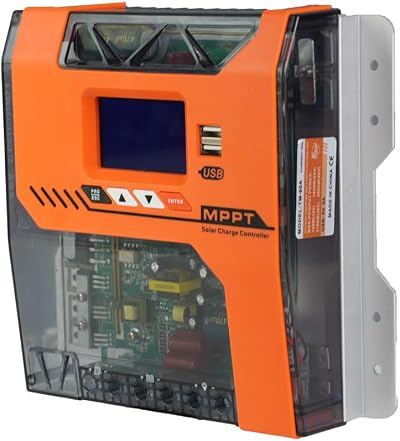 Y&H MPPT 20A Solar Charger Controller 12V 24V 36V 48V Battery Regulator