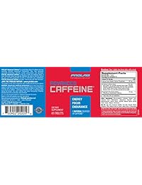 Prolab Advanced Cafeína Comprimidos, 60-Count, PL-0072, paquete de de 1, 1, 1
