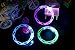 Cofufu 6PCS Fluorescence Stick/Electronic LED Flash Bracelet/Light-Emitting Bracelet + 6 Sets Spare Batteries
