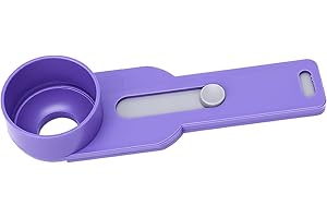 Hamwesh Protein Powder Scoop, Sliding Adjustable Measuring Spoon No Spill Design, Coffee Tea Milk Powder Scoop with Multi Pur