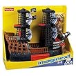 Fisherprice Imaginext Black and Red Pirate Ship with 2 Figures