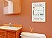 Stupell Home Décor Wash Your Hands Typography Multicolored Bathroom Wall Plaque, 10 x 0.5 x 15, Proudly Made in USA