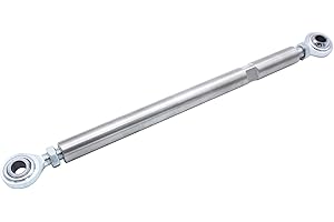 YUCHENSHLP 8.5" Adjustable Tensioning Rod Heim Joint Alternator Bracket Fits for SBC BBC 350 454 302 engine