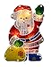 Sienna Lighted Holographic Santa Claus Christmas Window Silhouette Decoration, 13