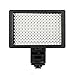 On Camera Video Light, HONGDAK 160 LED Dimmable Ultra High Power Panel Digital Camera / Camcorder Video Light, LED Light for Canon, Nikon, Pentax, Panasonic, SONY, Samsung and Olympus