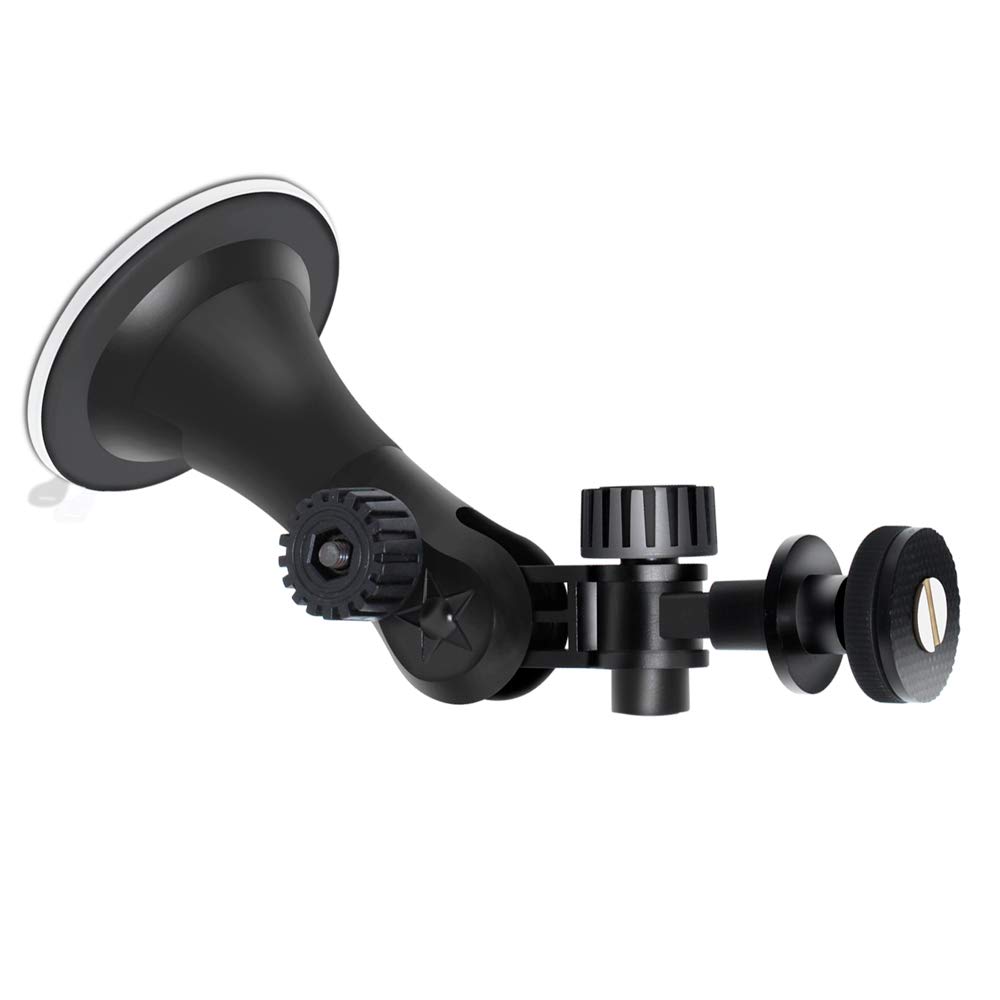 URVOLAX Windshield Mount for 7 Inch Display Monitor Screen of Backup Camera Suction Cup Holder for Rear View System