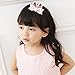OneDor Sparkle Shiny Hair Bow Ribbon Clip sets for Babies, Toddlers, Young Girls, and Children (Animal-8 Pairs)