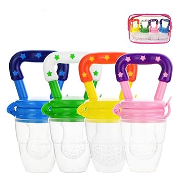 Repas Bebe Naturebond Baby Food Feeder Fruit Feeder Sucette 2 Pack Pour Bebe Dentition A Autres Materiels D Alimentation Pour Bebe Alimentation Pour Bebe