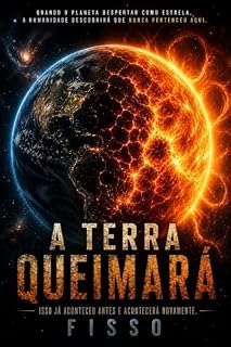 Livro A TERRA QUEIMARÁ: Quando o planeta despertar como estrela, a humanidade descobrirá que nunca pertenceu verdadeiramente aqui.