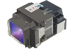 SUNNYPRO ELPLP65 V13H010L65 Replacement Projector Lamp Bulb with Housing for Epson EB-1750 EB-1751 EB-1760W EB-1761W EB-1770W EB-1771W EB-1775W EB-1776W Powerlite 1750 1751 1760W 1771W 1775W 1776W 1761W 1770W