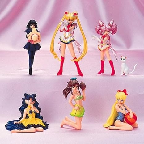 Amazon ガチャポンhgif 少女戦士セーラームーンワールド4 セーラームーンworld4 全6種セット カプセル玩具 おもちゃ