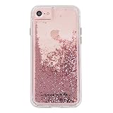 Case-Mate iPhone 7 Case - Waterfall Series - Sparkle Glitter Fashion Case - Rose Gold - Military Drop Protection (Compatible w/ iPhone 6/6s)