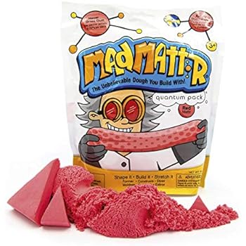 Relevant Play Mad Mattr Super-Soft Modelling Dough Compound that Never Dries Out, 10 Ounces, Red