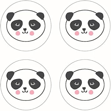 4 X Panda Kit De Cartes D Invitation Pour Anniversaire D Enfant Avec 4 X Cartes Enveloppes Stickers Garcon Ou Fille Certifie De Recyclage Papier Amazon Fr Fournitures De Bureau