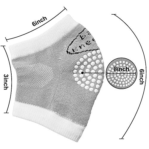 Motiloo 12 Pairs Baby Crawling Anti Slip Knee Pads Toddlers Kneepads Unisex Clothing Accessories Toddler Leg Warmer Short Kneepads
