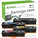 Aztech 4PK High Yield Cartridge 046 Compatible for Canon Cartridge 046 046H CRG 046 046H Canon Color ImageCLASS MF733Cdw, Color ImageCLASS MF731Cdw, Color ImageCLASS MF735Cdw LBP654cdw Laser Printer