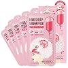Mediheal Hair Sheep Steam Pack 5 feuilles, masque capillaire pour une réparation intense des cheveux pour cheveux abîmés…