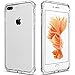 iPhone 7 Plus Case Clear, iPhone 8 Plus Case, Pajuva PC+TPU Transparent Case Thin for iPhone 7/8 Plus Crystal Clear Case with Bumper (Clear)