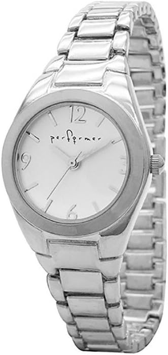 performer-femme-quartz-métal-chromé