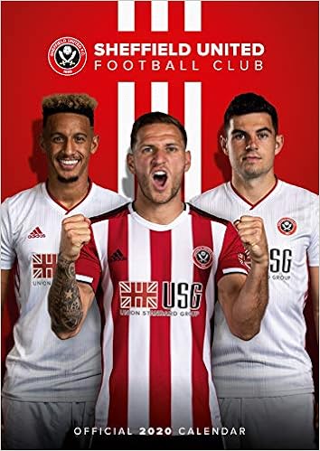 Sheffield United Fc 2020 Calendar Official A3 Month To View Wall